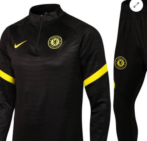 Chelsea black tracksuit