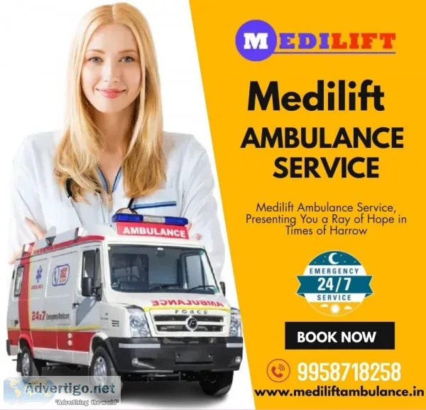 Health Prioritized Ambulance Service in Mangolpuri by Medilift