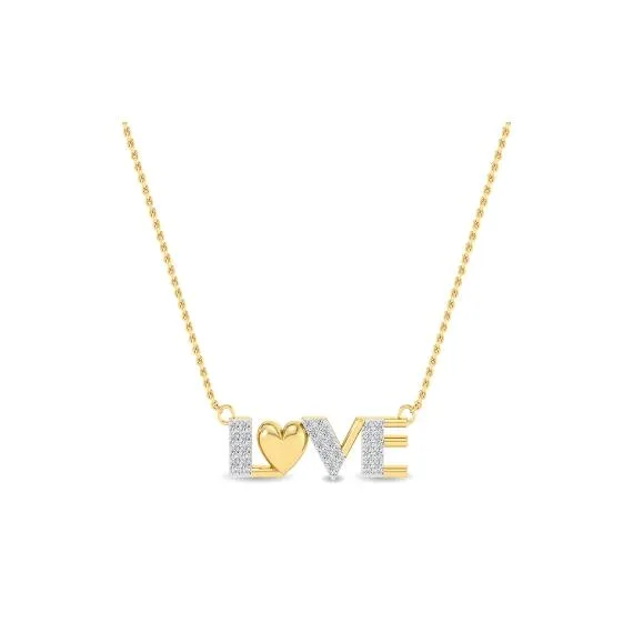 Buy Real Diamond Pendant with Chain Online From Kisna