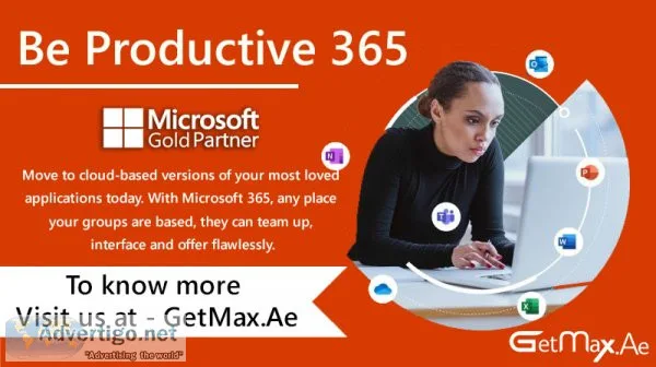 Getmax.ae , be productive with microsoft365  services