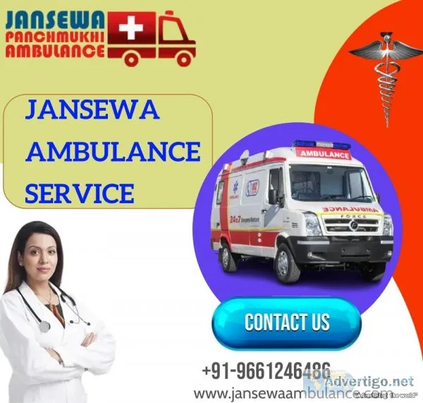 Ventilator Ambulance Service in Patna Bihar - Jansewa Panchmukhi