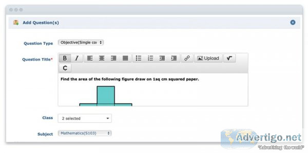 Online assessments platform - schoolpad