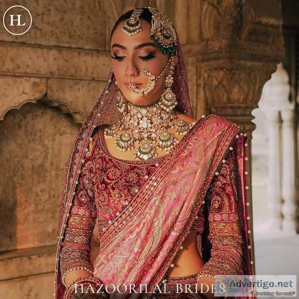 Buy Wedding Jewellery in Delhi From Hazoorilal JewellersShop for