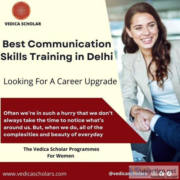 Effective Communication Skills Training In Delhi at Vedica Schol