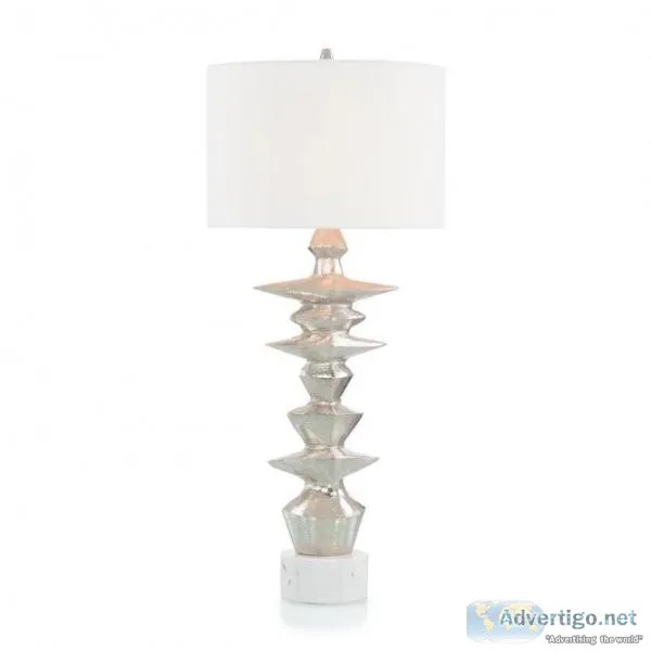 John Richard Whimsical Nickel Table Lamp Lamps and Lightings At 
