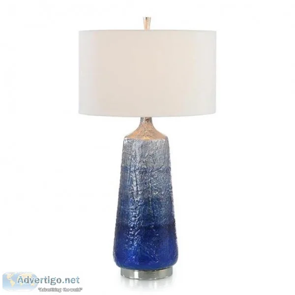 John Richard Ombr&eacute Enameled Table Lamp