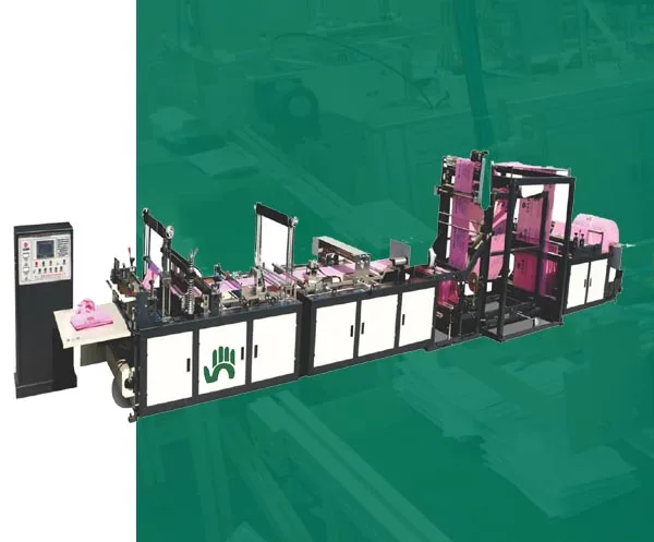 Paper bag making machine