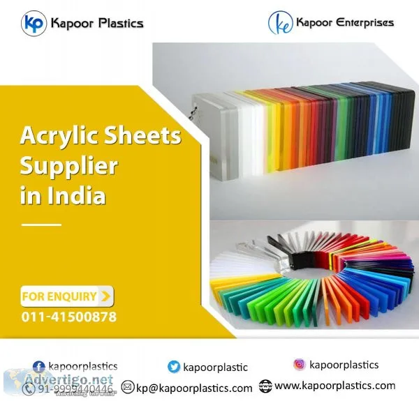 Acrylic Sheet Distributor and Supplier