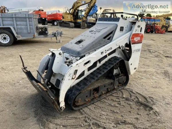 2016 BOBCAT MT85 WALK-BEHIND CRAWLER SKIDSTEER LOADER  131910322
