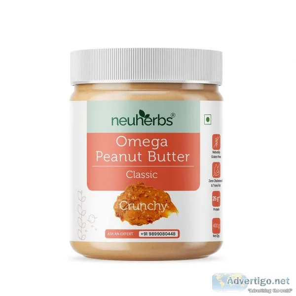 Buy neuherbs omega peanut butter classic for muscle bulding