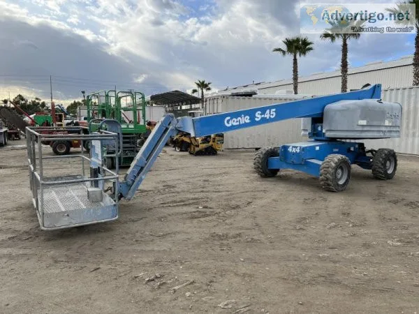 2012 GENIE S45 BOOMLIFT  1162104221