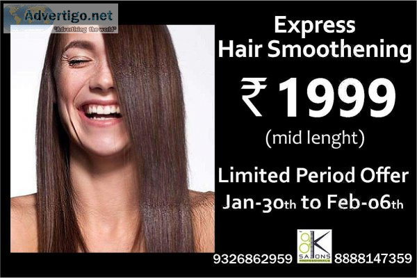 HAIR  SMOOTHENING PUNE  1999 MID LENGHT