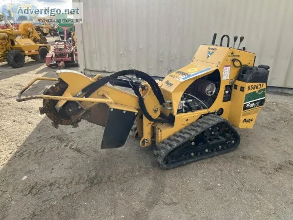2016 VERMEER SC30TX WALK-BEHIND CRAWLER STUMP GRINDER  138310122