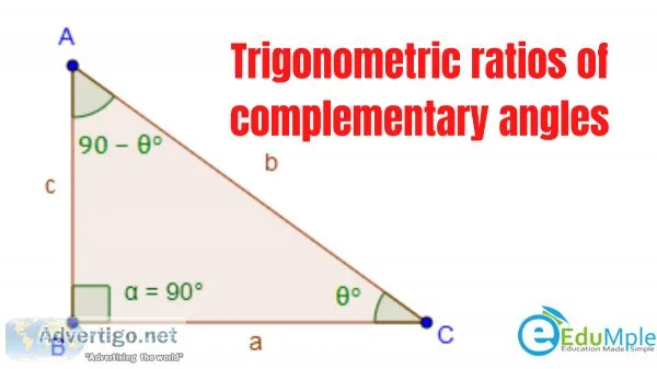Trigonometric ratios of complementary angles