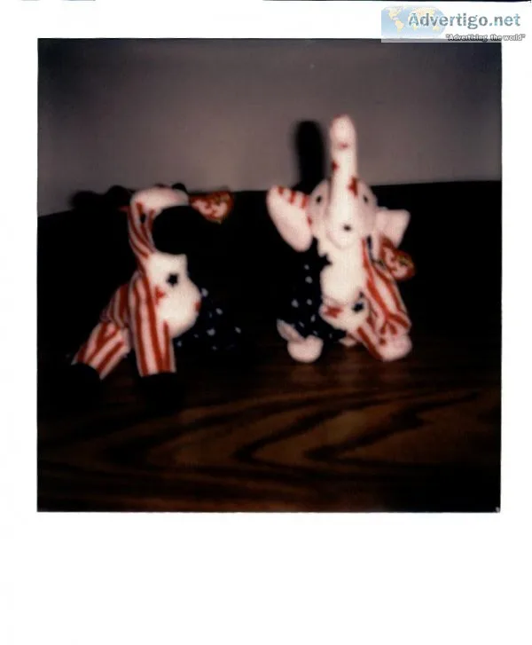 Beanie Babies - Lefty and Righty
