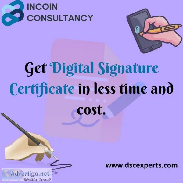Digital signature certificate