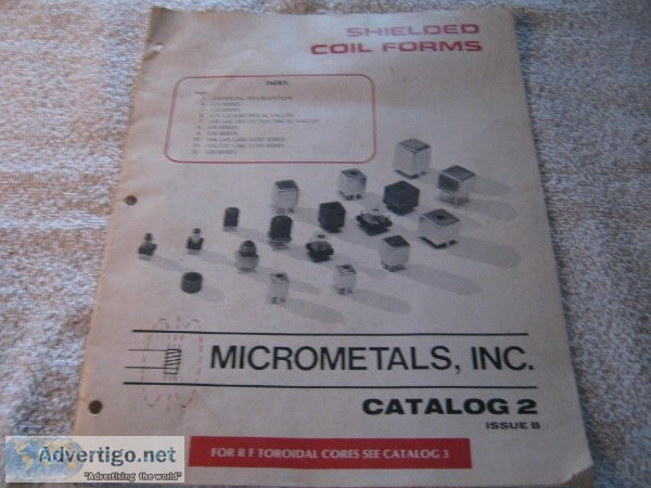 MICROMETALS INC.  SHIELDED COIL FORMS