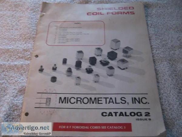 MICROMETALS INC.  SHIELDED COIL FORMS