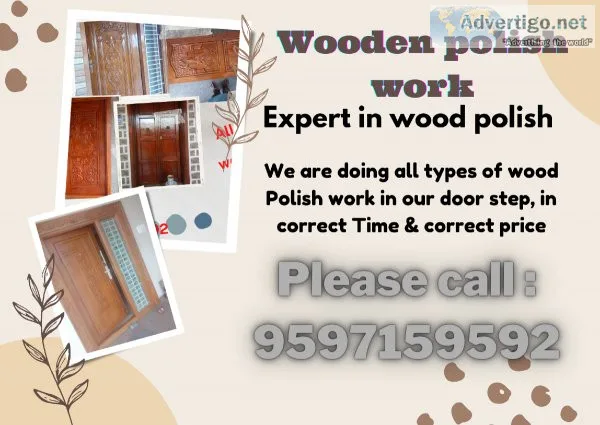 Wooden Polish Work