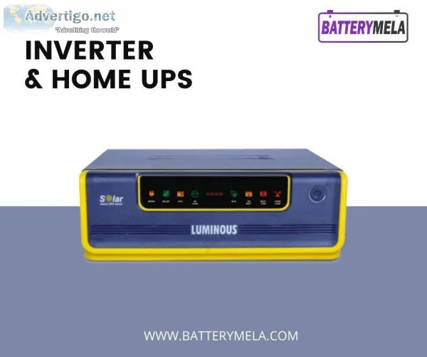 Get home ups and inverter at best prices in pune -batterymela.co