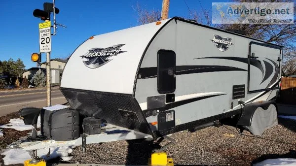 2018 Livin&rsquo Lite Quicksilver 7x18FK Toy Hauler Travel Trail