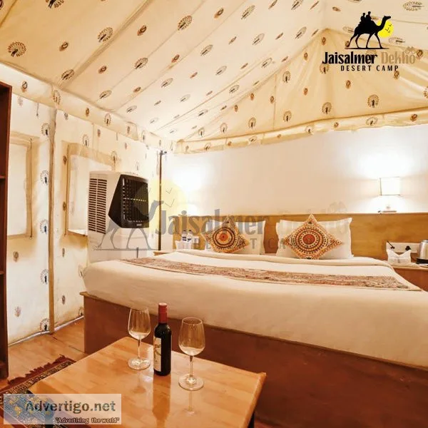 Jaisalmer Desert Camp  Luxury tents in Jaisalmer  Royal Tent Jai