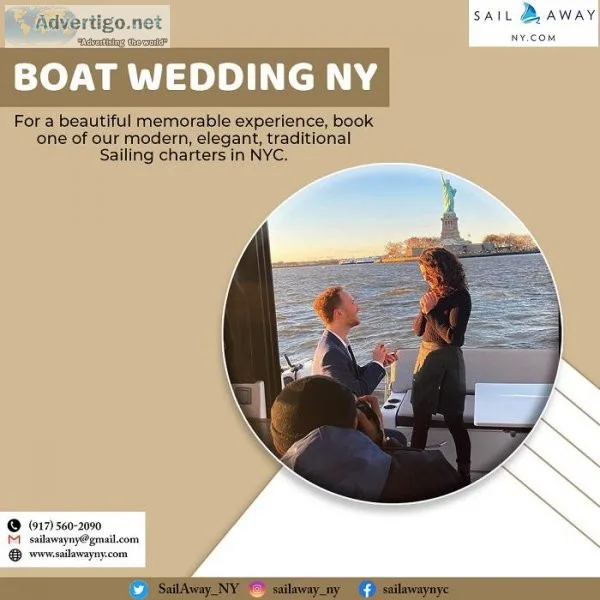 Boat Wedding NY
