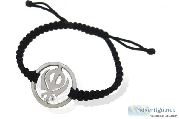 Khanda Bracelet In Silver