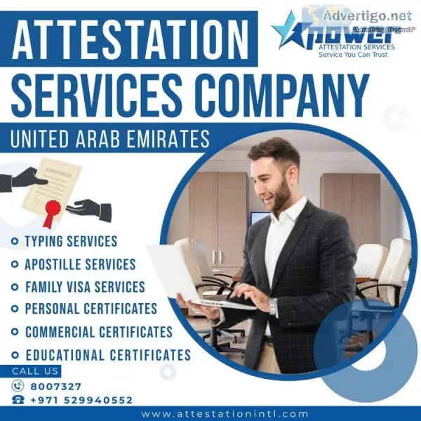 Attestation services in uae