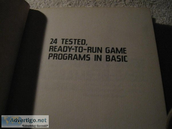 24 TESTED READY-TO-RUN GAME PROGRAMS IN BASIC  - 1st Ed.  © 