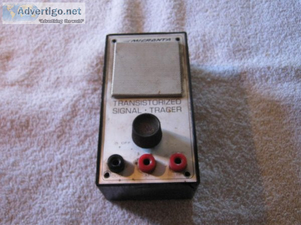 Like New -Radio Shack MICRONTA TRANSISTORIZED SIGNAL TRACER