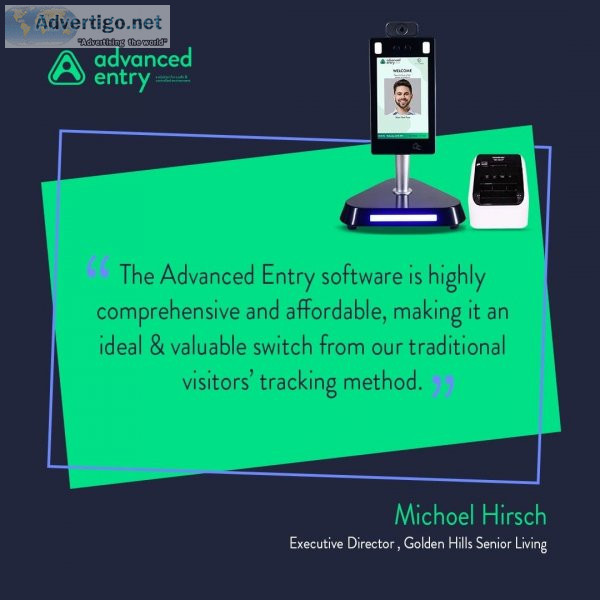 Automatic Temperature Scanner Kiosk