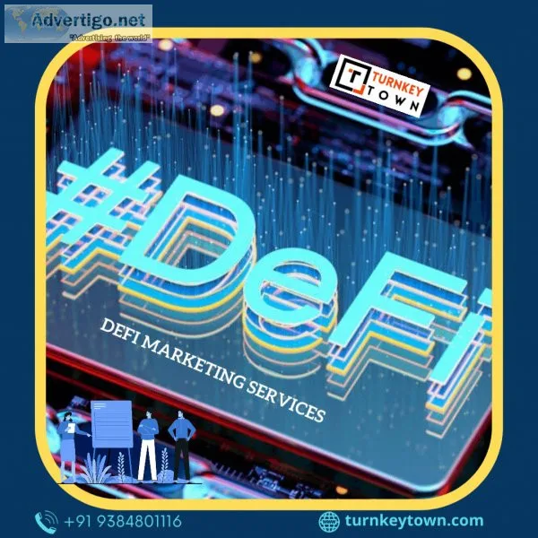 Defi marketing services