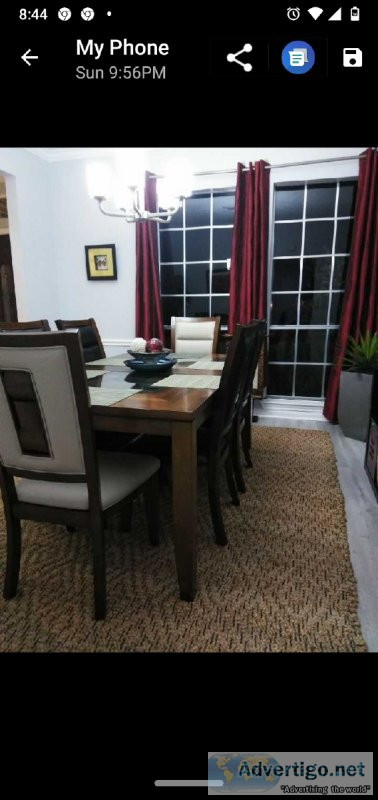 DINING TABLE and DECOR