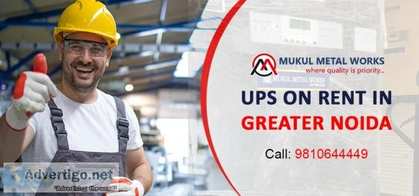 Industrial UPS on rent in Greater Noida