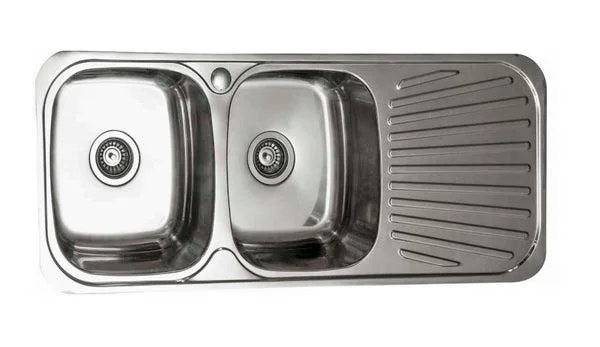 LINKWARE SYDENHAM DOUBLE BOWL KITCHEN SINK (AVAILABLE IN LEFT OR