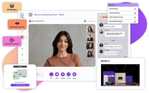 Host your event with the best virtual exhibition platform