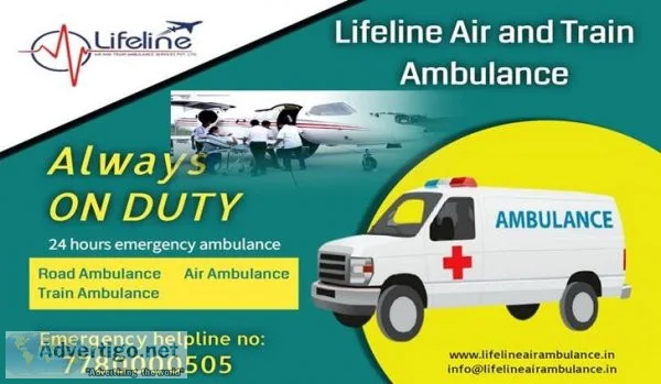 Lifeline Air Ambulance in Delhi - on-demand facility across the 