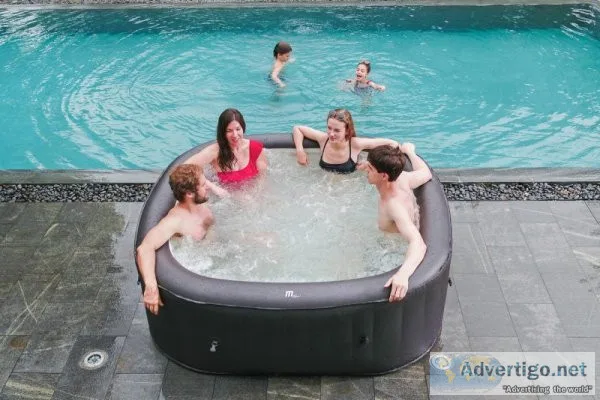 Inflatable bladder mspa hot tub