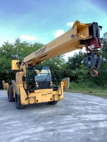 2015 MANITEX ROUGH TERRAIN CRANE TRUCK MODEL M150 15 TON