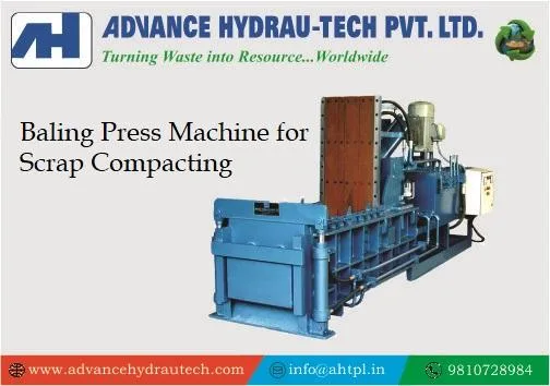 Baling Press Machine for Scrap Compacting