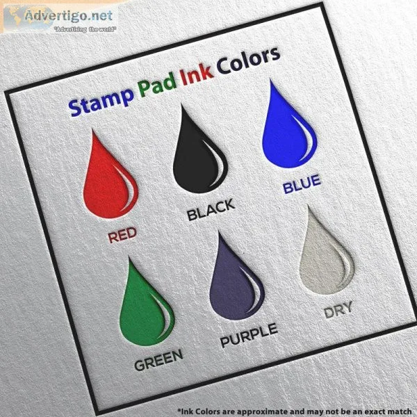 One Color Replacement Ink Pad for Several Trodat Stamp Models