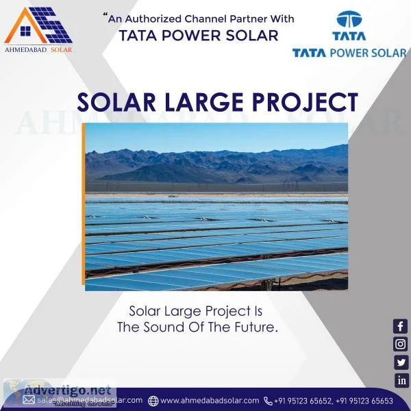 Large Solar Power Plant Projects in Ahmedabad by Ahmedabad Solar