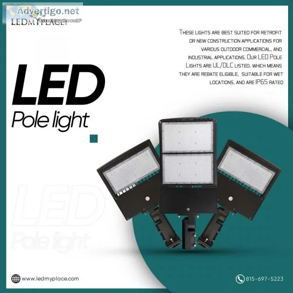 Buy LED Pole Lights at Cheap Price