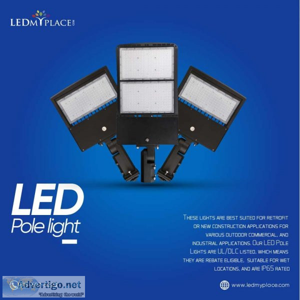 Buy LED Pole Lights For Parking Lot Lights