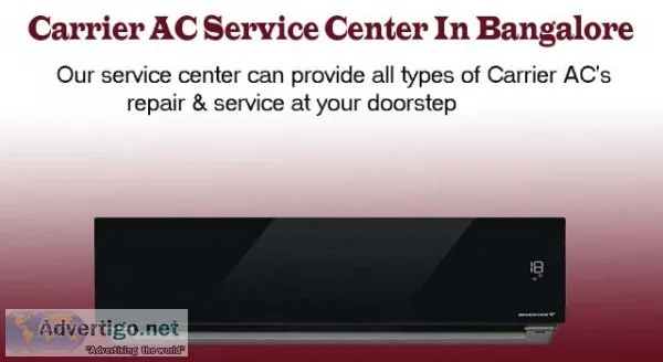 Carrier ac service center in bangalore