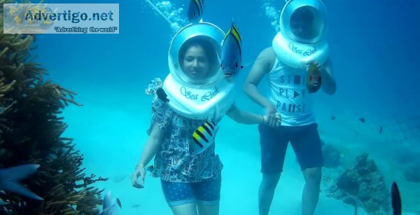 Sea walking tour packages in maldives