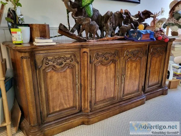 Mahogany Credenza