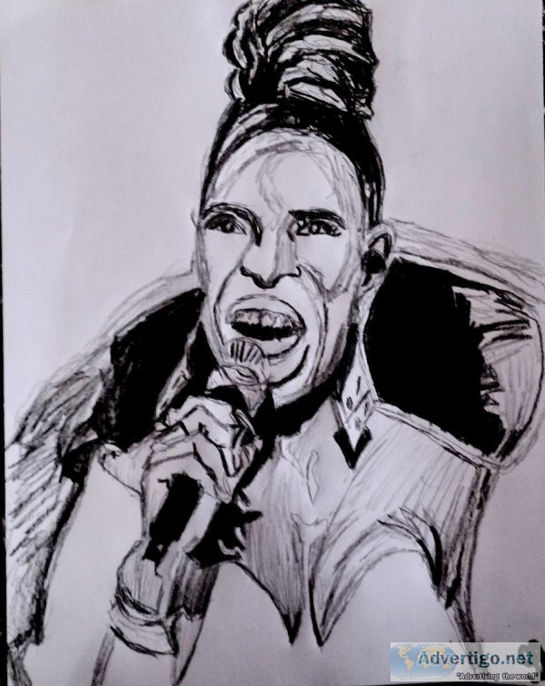 Black and White Jennifer Hudson Live GG &ndash 8.5&Prime x 11&Pr