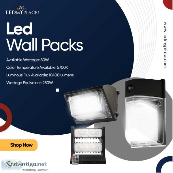 LED wall packs &ndash Outdoor Security Lights